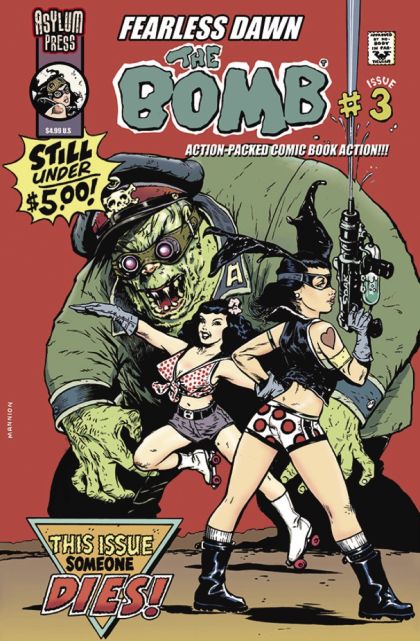 Fearless Dawn: The Bomb #3b | Asylum Press | NM-