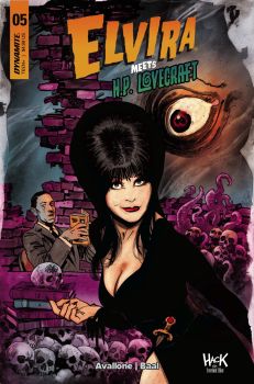 Elvira Meets H.P. Lovecraft #5c | Dynamite Entertainment | NM