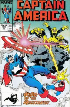 Captain America, Vol. 1 #343a | Marvel Comics | VF