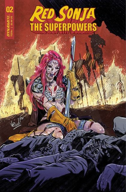 Red Sonja: The Superpowers #2d | Dynamite Entertainment | VF-NM