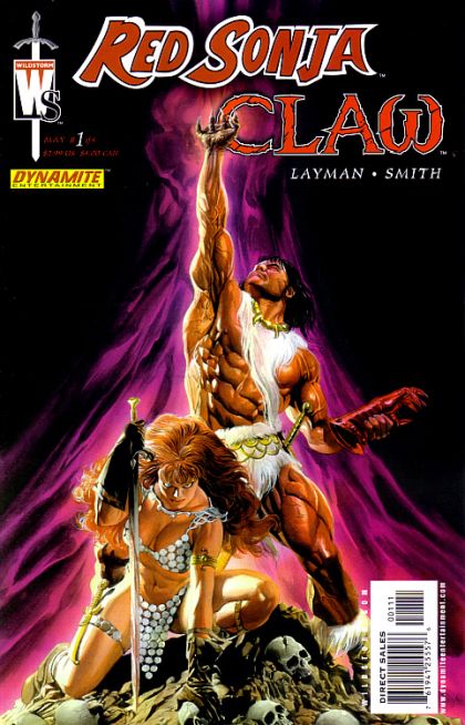 Red Sonja / Claw: The Devil's Hands #1a | DC Comics and Dynamite Entertainment | VF-NM