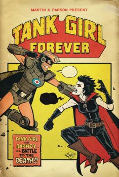 Tank Girl Action Alley #5a | Titan Books | NM-