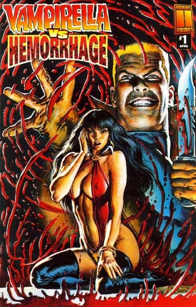 Vampirella vs Hemorrhage #1a | Harris Comics | VF