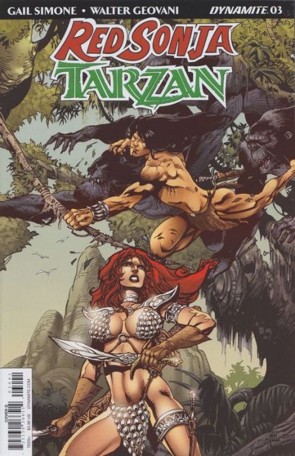 Red Sonja / Tarzan #3d | Dynamite Entertainment | VF-NM