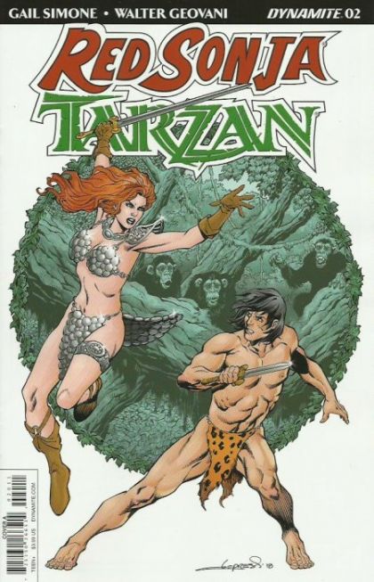 Red Sonja / Tarzan #2a | Dynamite Entertainment | NM-