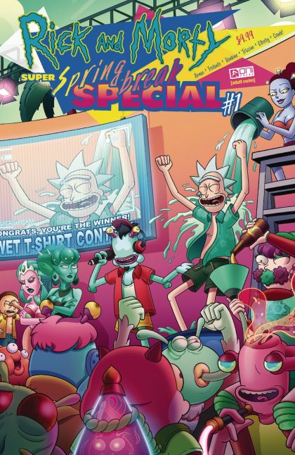 Rick and Morty Super Spring Break Special #1b | Oni Press | NM