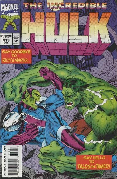 The Incredible Hulk, Vol. 1 #419a | Marvel Comics | NM-