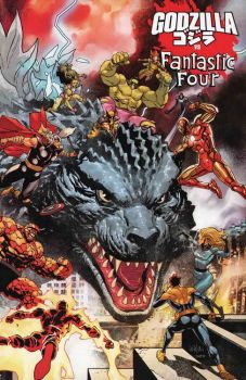 Godzilla vs. Fantastic Four #1c | Marvel Comics | NM
