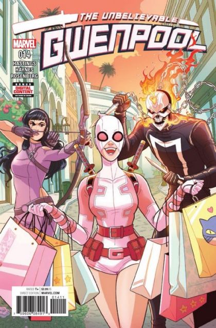 Gwenpool, Vol. 1 #14a | Marvel Comics | NM-
