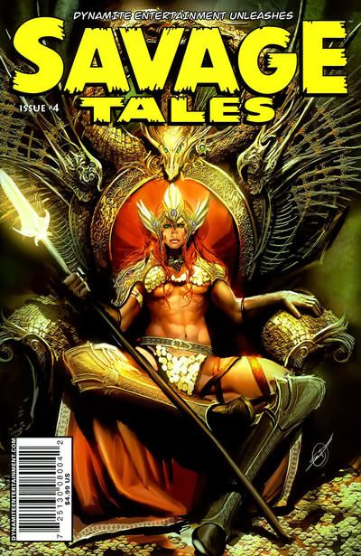 Savage Tales, Vol. 3 #4a | Dynamite Entertainment | VF-NM