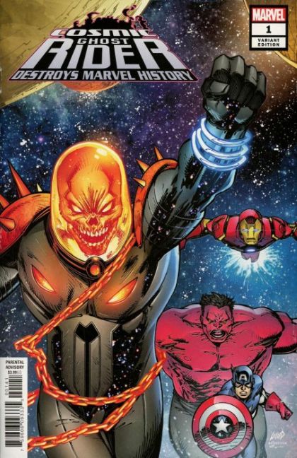 Cosmic Ghost Rider Destroys Marvel History #1d | Marvel Comics | NM-