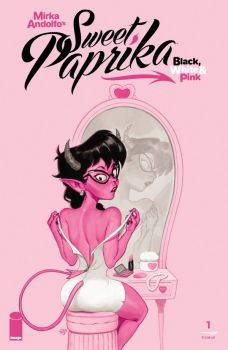 Mirka Andolfo's Sweet Paprika: Black, White & Pink #1e | Image Comics | NM-